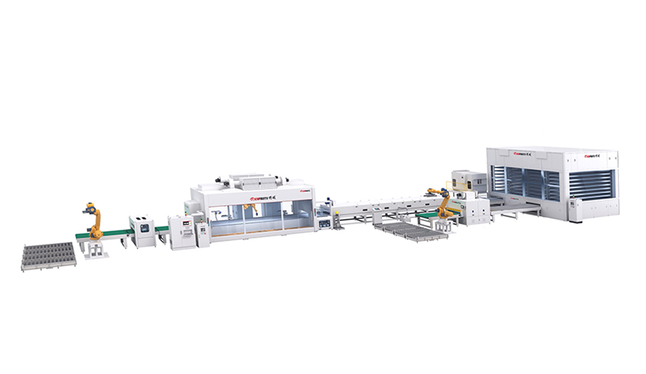 機(jī)器人噴漆線